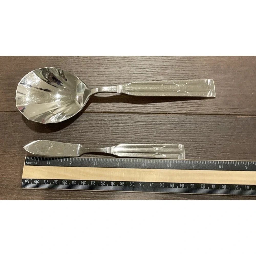 Towle Southwest Stainless Flatware Serving Spoons Fork Butter Knife Supreme 18/8